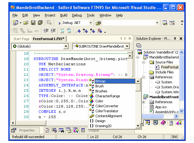 Silverfrost FTN95 for Microsoft Visual Studio